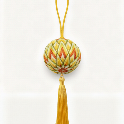 The Eternal Lotus – Handcrafted Temari Ball