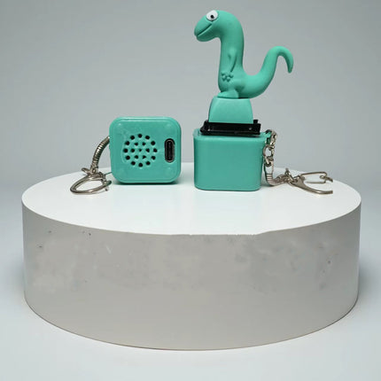 Lizard Button Keychain, Sound &Light Interaction, The UltimateAnxiety Relief Gift, Ideal for daily