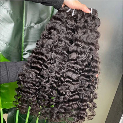 Raw Burmese Curly Hair 3 Bundles Deal