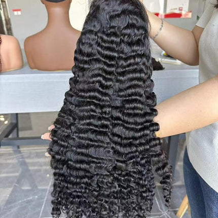 Raw Burmese Curly Hair HD Frontal Wig