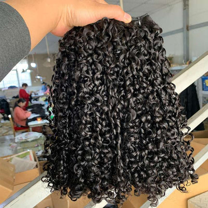 Raw Burmese Hair Pixie Curly 3 Bundle Deal