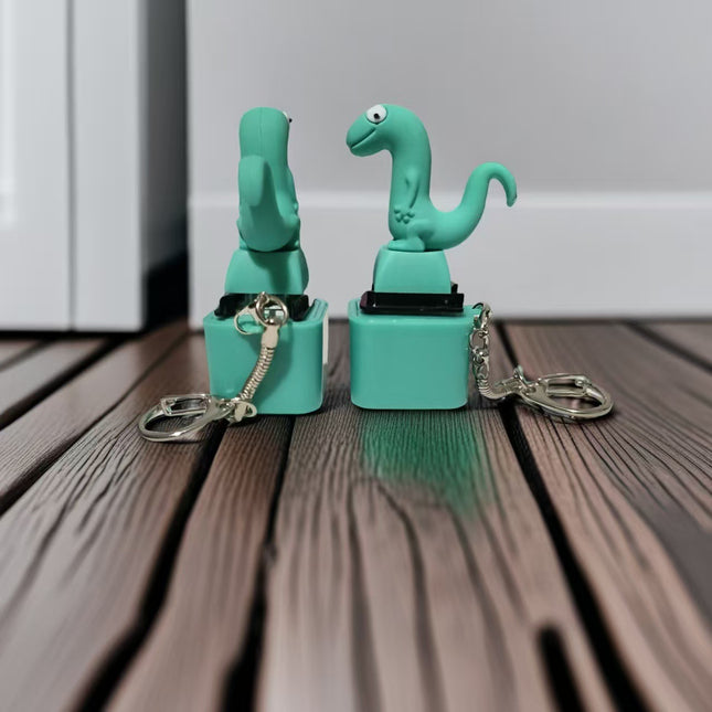 Lizard Button Keychain, Sound &Light Interaction, The UltimateAnxiety Relief Gift, Ideal for daily