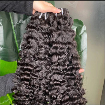 Raw Burmese Curly Hair 3 Bundles Deal